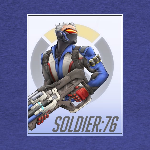 Soldier 76 by AdamCRivera